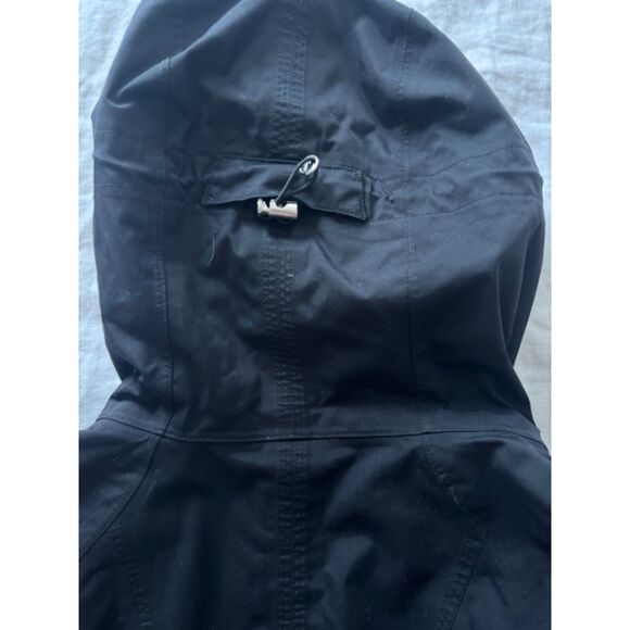 Lululemon Black hooded trench coat, size 6. - Picture 7 of 13